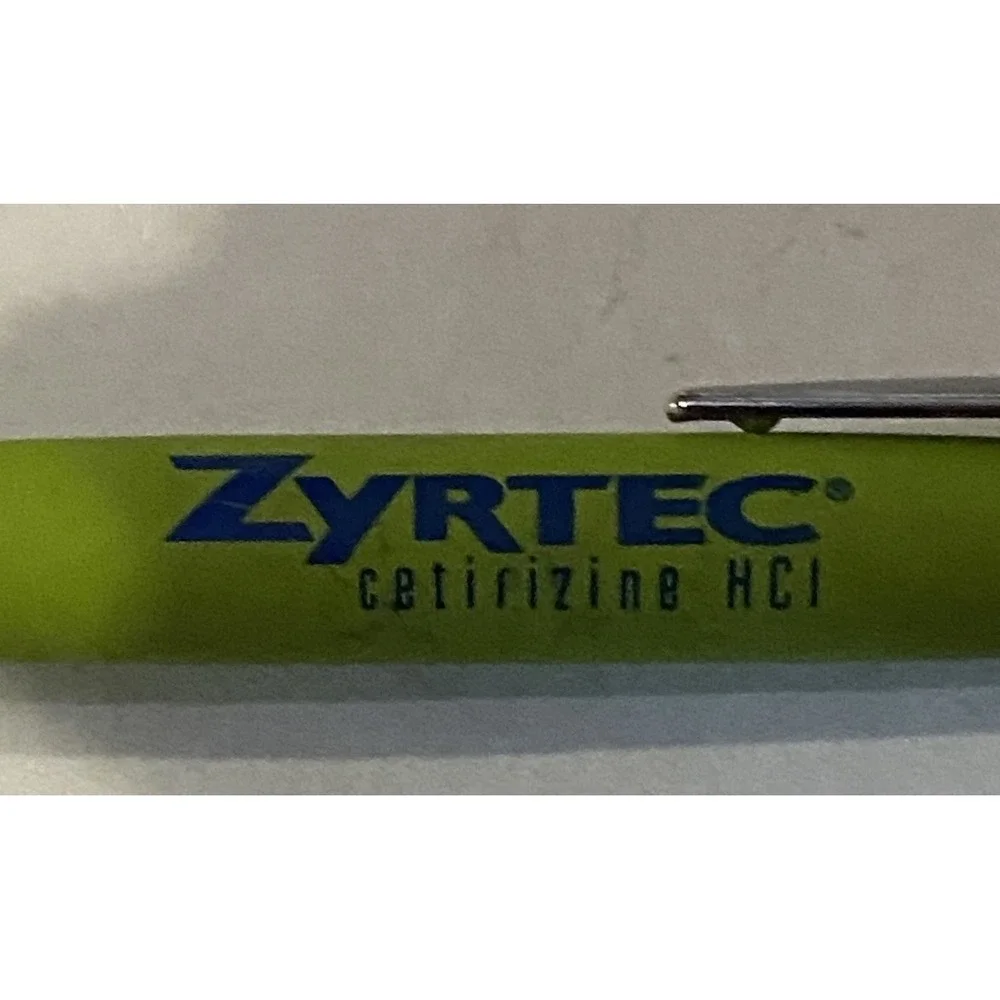 Lot Of 7 Pharma Pens Celebrex, Zoloft, Zyrtec, AcipHex, Lotrel, Aricept, Lipitor